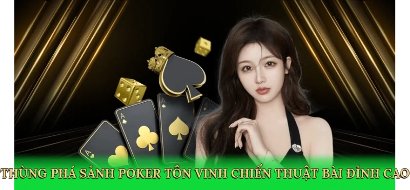 Thùng phá sảnh poker tôn vinh chiến thuật bài đỉnh cao